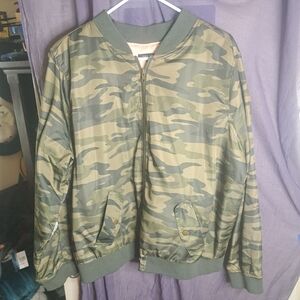 Camo Bomber Jacket size 2X Torrid